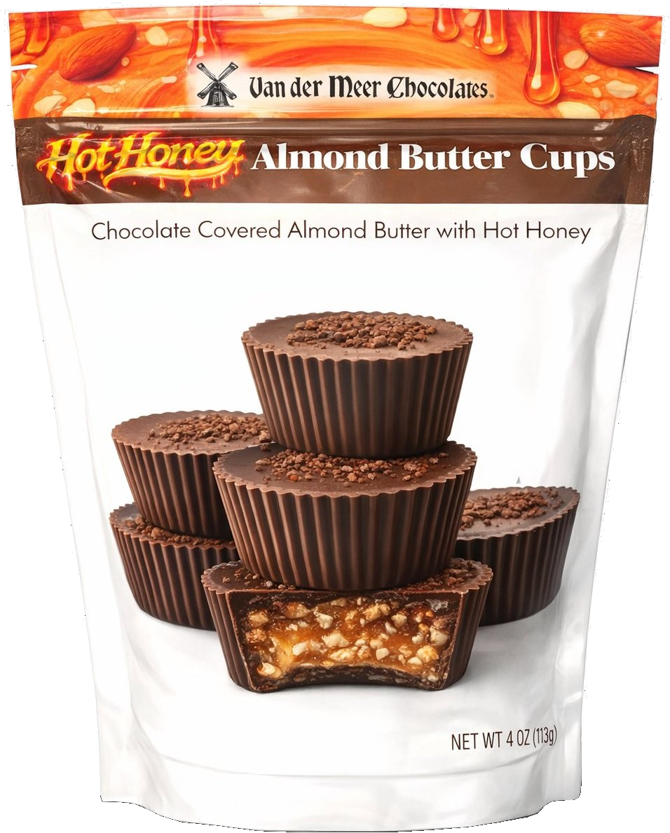 Hot Honey Almond Butter Cups